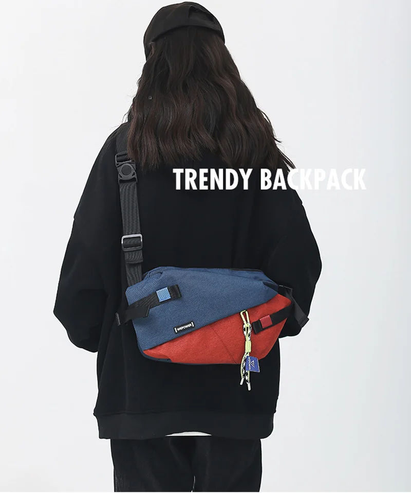High Quality Nylon Panelled Waist Packs 2026 New Brand Unisex Chest Pack Casual Outdoor Travel Crossbody Bag Men Wasit Belt Bags