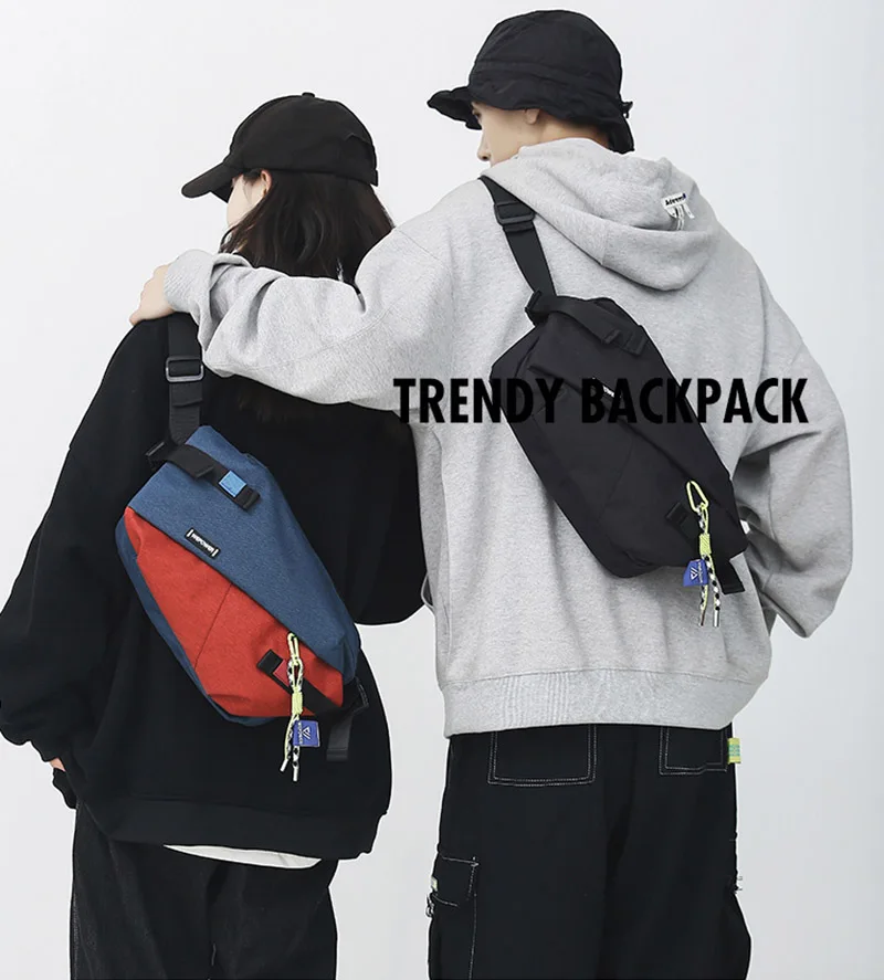 High Quality Nylon Panelled Waist Packs 2026 New Brand Unisex Chest Pack Casual Outdoor Travel Crossbody Bag Men Wasit Belt Bags