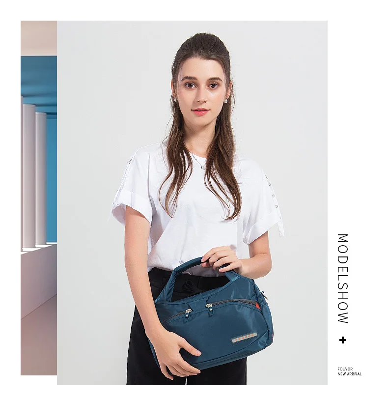 Fouvor Women's Nylon Bag 2025 New Fashion Large Capacity Shoulder Bags Oxford Handbag Ladies Casual Travel Canvas Tote 2587-10