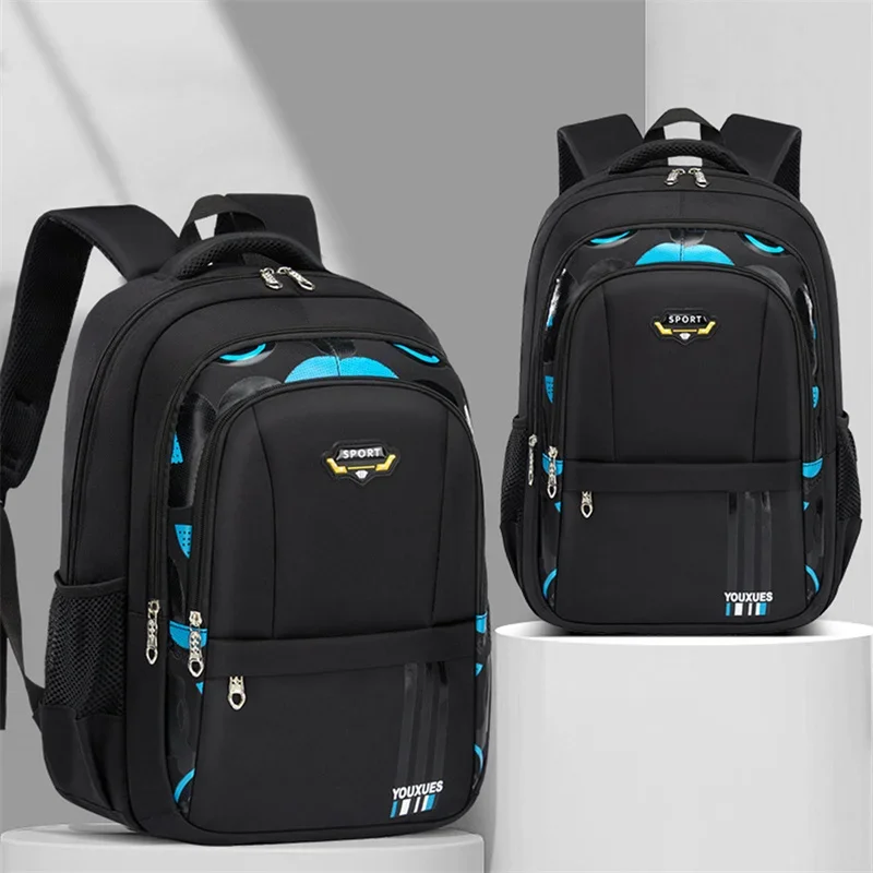 Waterproof Children School Backpack, Casual Primary Schoolbag Book Bag for Boys Daily School Use