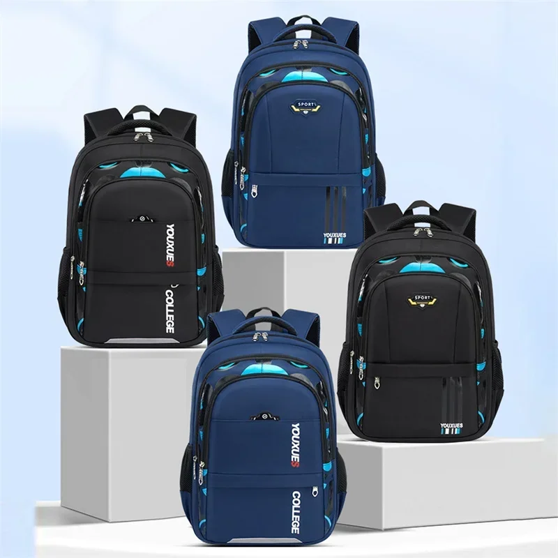 Waterproof Children School Backpack, Casual Primary Schoolbag Book Bag for Boys Daily School Use