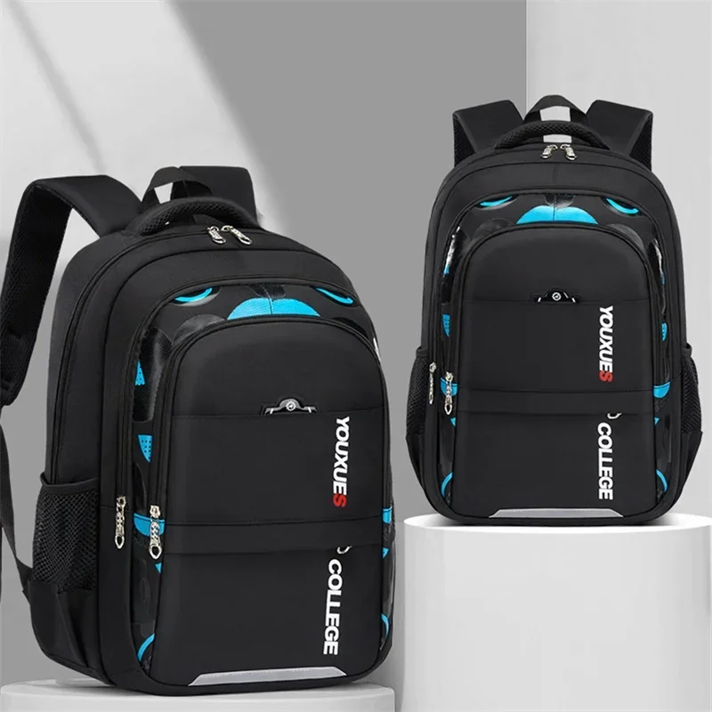 Waterproof Children School Backpack, Casual Primary Schoolbag Book Bag for Boys Daily School Use