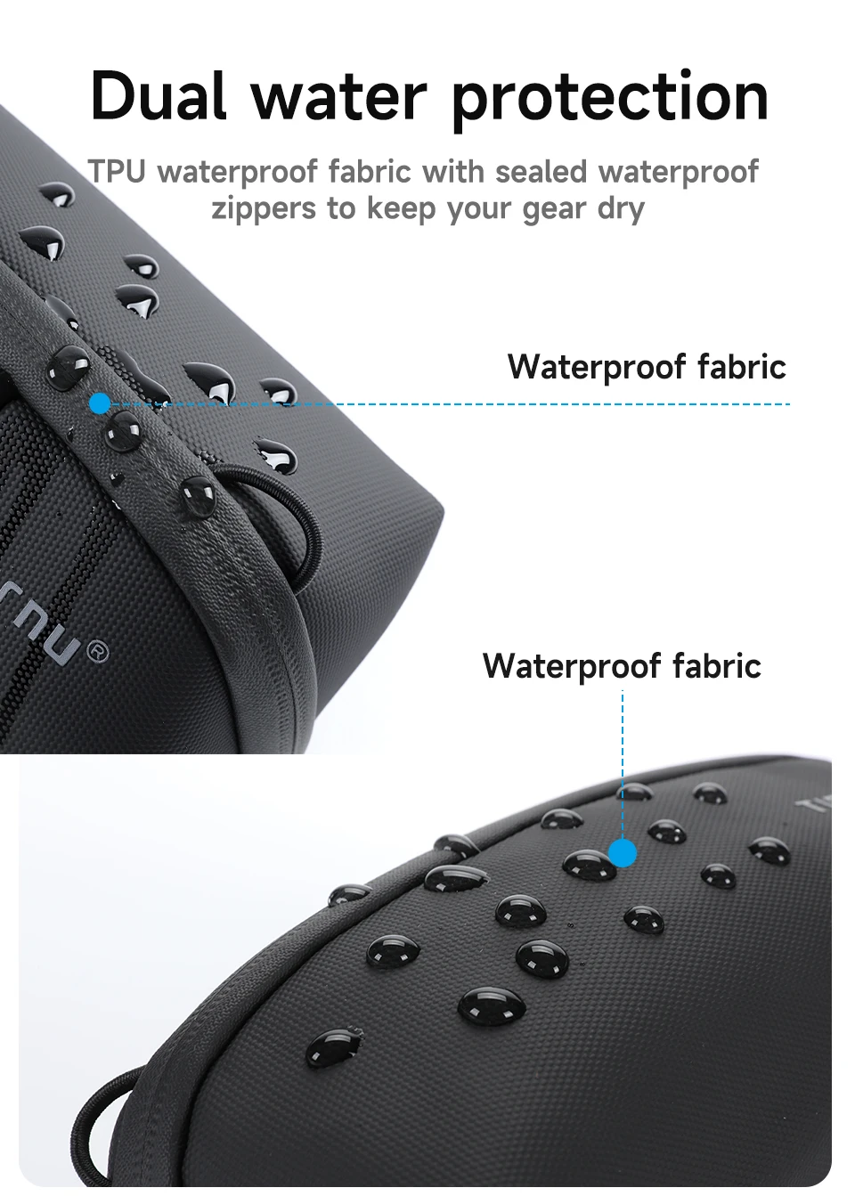 Tigernu Small Storage Bag For Travel Clutch Bag Men Handheld Bags Waterproof TPU Bags Male Portable Bag For PTZ Camera POCKET 3