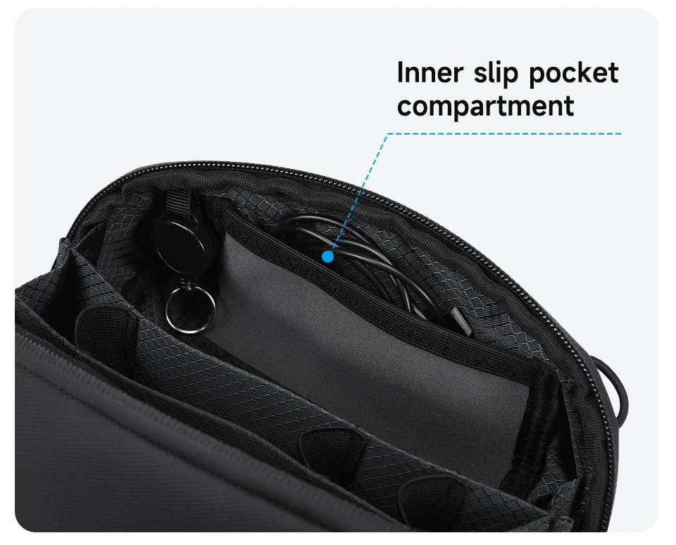 Tigernu Small Storage Bag For Travel Clutch Bag Men Handheld Bags Waterproof TPU Bags Male Portable Bag For PTZ Camera POCKET 3