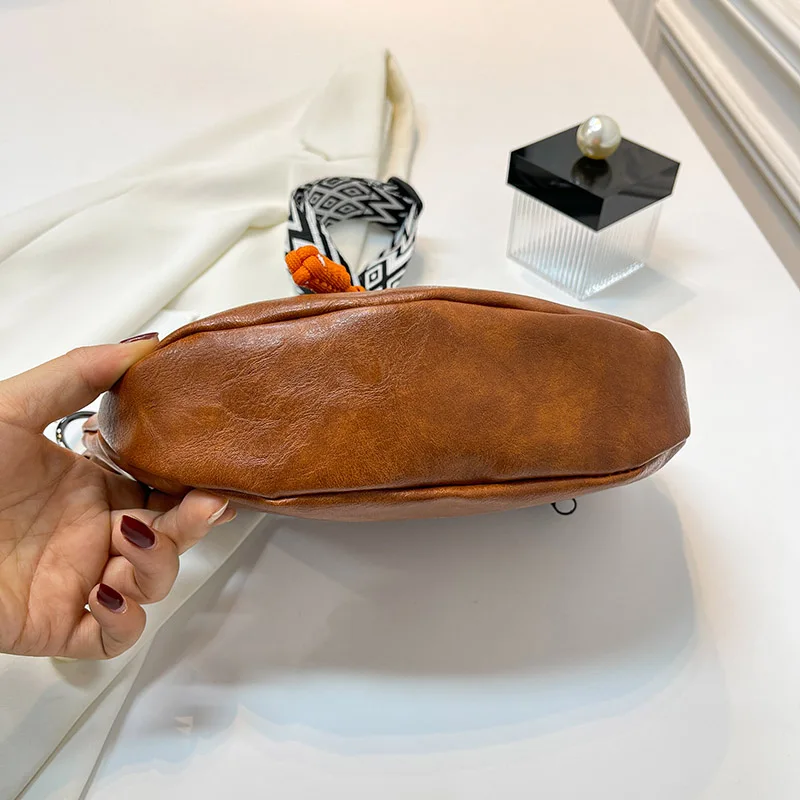 Soft Leather Waist Bag For Women Chain Fanny Pack High Quality Shoulder Belt Purse Bags Fashion Designer Crossbody Chest Bags