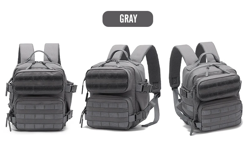 New Camping Hiking Backpack Tactical Molle 900D Men&Women School Bag Outdoor Gym Ruckdack Shoulder Pack with Dual Cup Holder