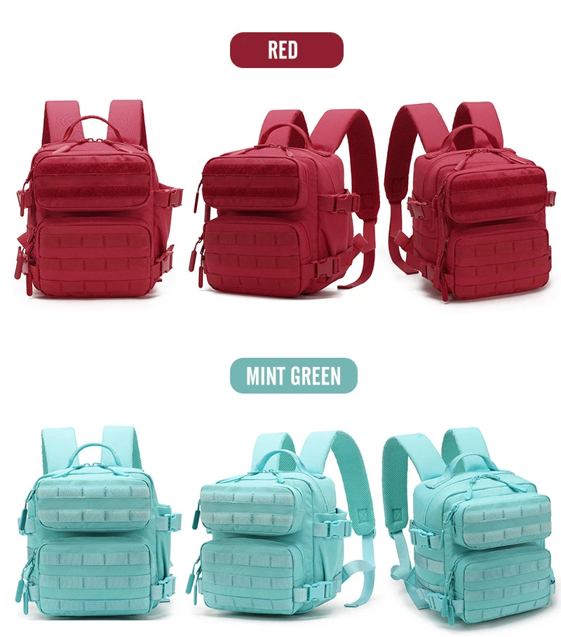 New Camping Hiking Backpack Tactical Molle 900D Men&Women School Bag Outdoor Gym Ruckdack Shoulder Pack with Dual Cup Holder