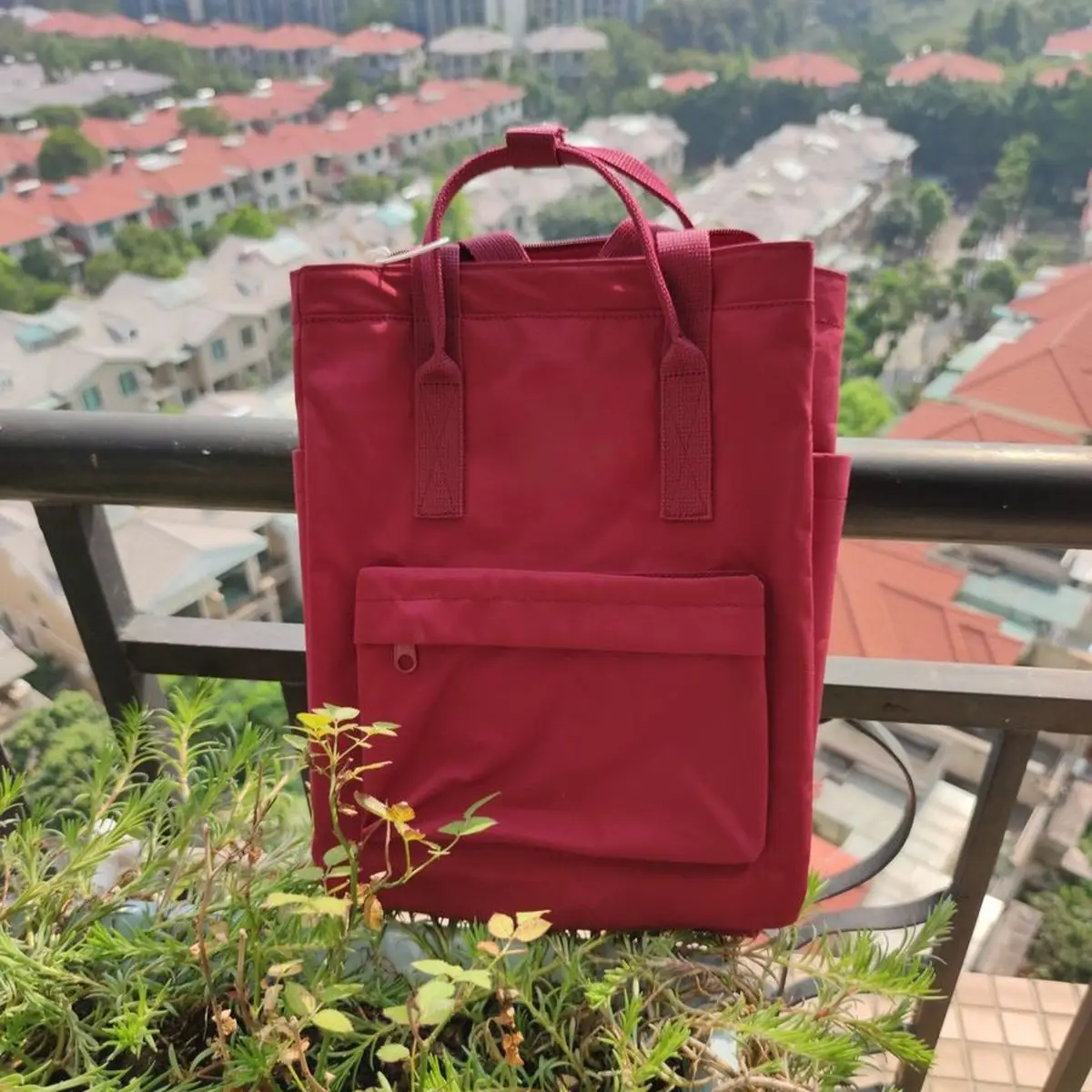 Fox Three-purpose Backpack Computer Backpack Messenger Bag Handbag Bucket Bag Luggage Bag Universal Fashion Travel Bag