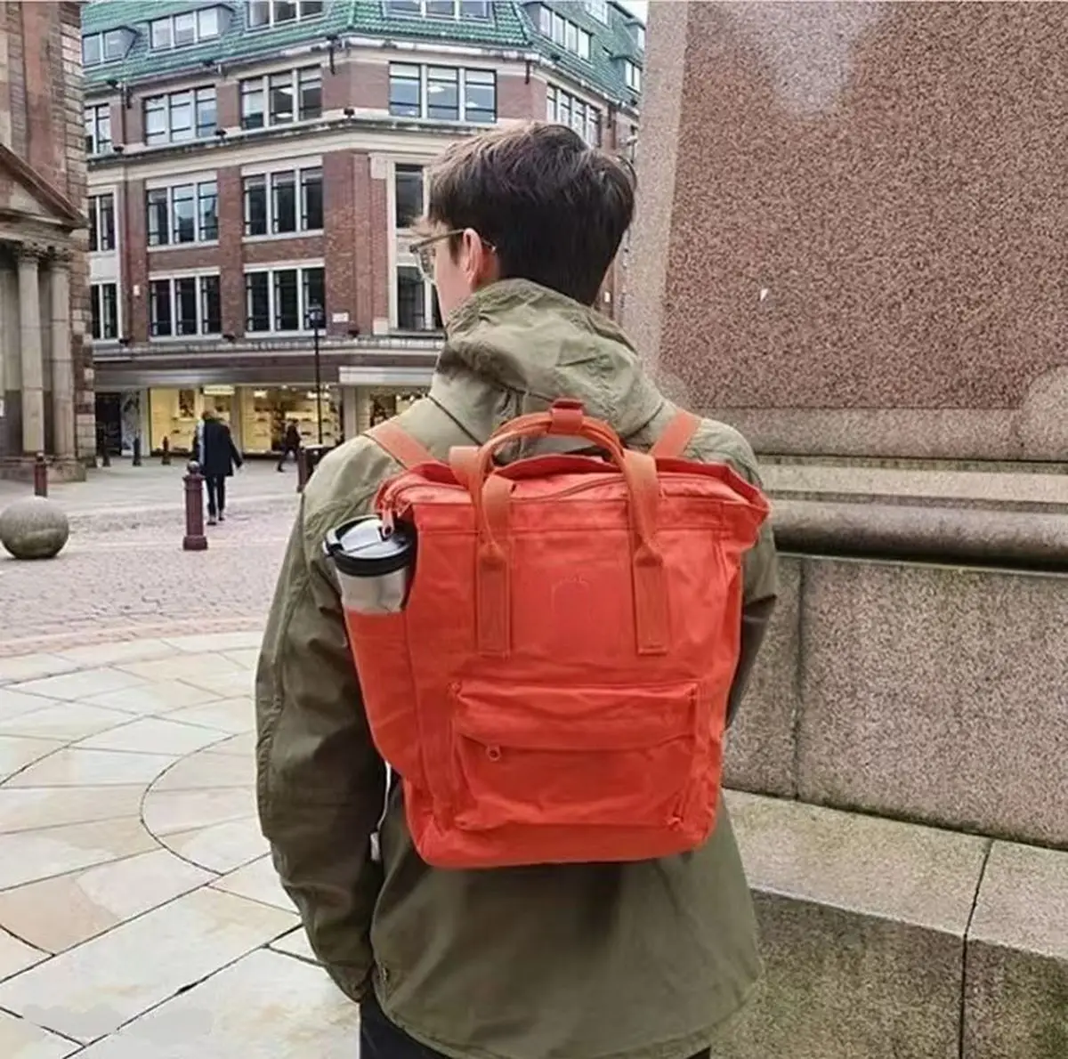 Fox Three-purpose Backpack Computer Backpack Messenger Bag Handbag Bucket Bag Luggage Bag Universal Fashion Travel Bag
