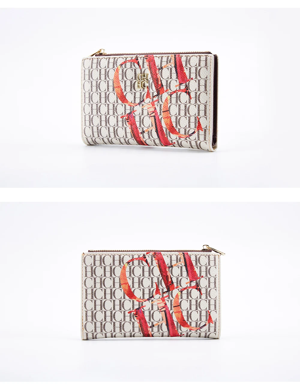 CHCH Women's Wallet 2025 Spring New Cartoon Printed Women's Credit Card Bag ID Bag