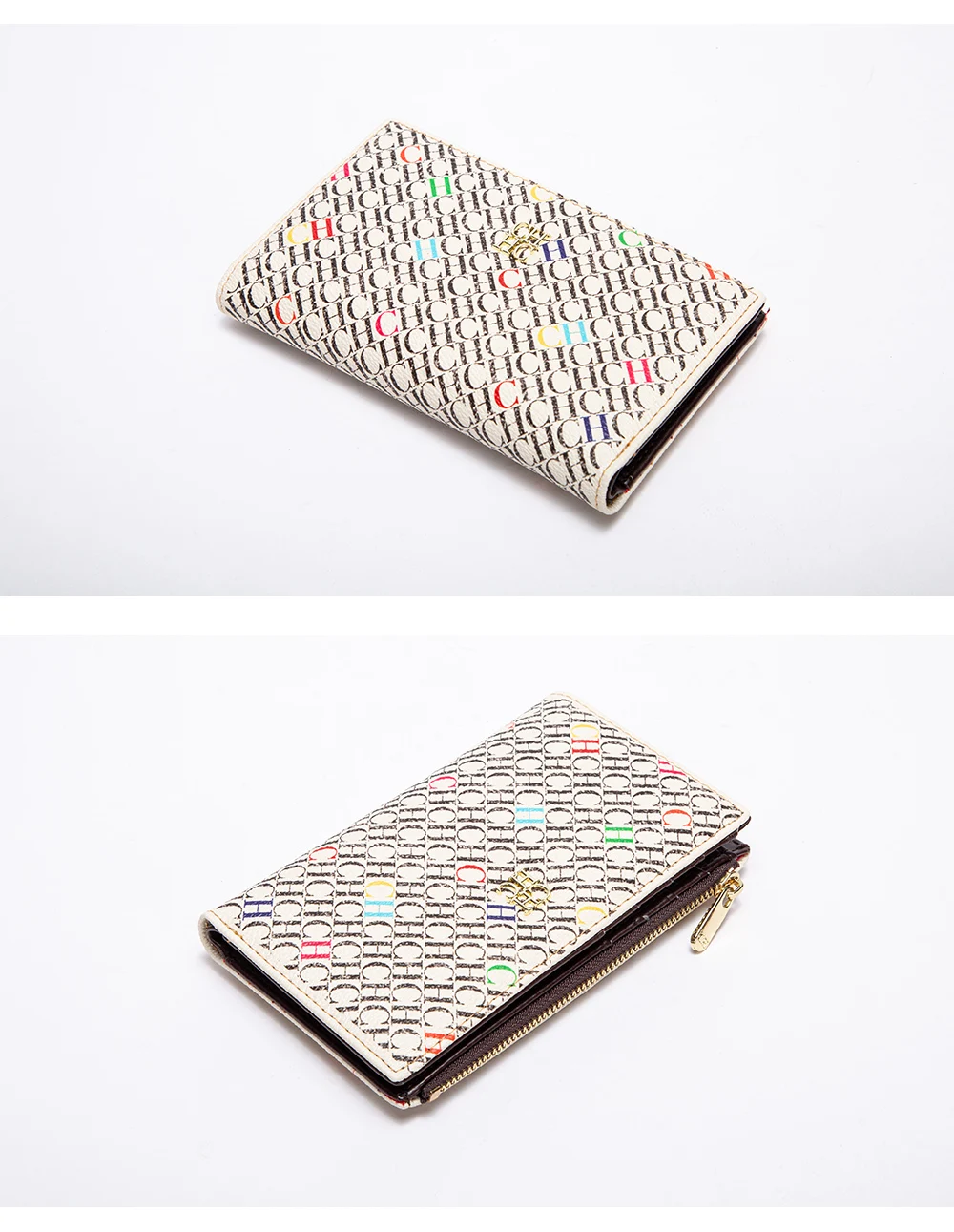 CHCH Women's Wallet 2025 Spring New Cartoon Printed Women's Credit Card Bag ID Bag
