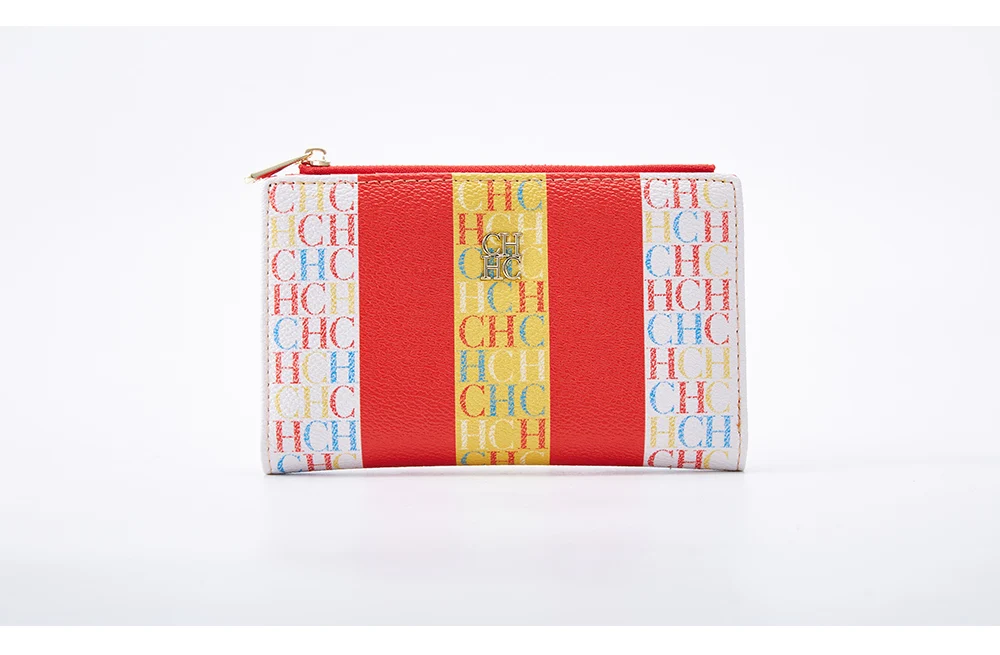CHCH Women's Wallet 2025 Spring New Cartoon Printed Women's Credit Card Bag ID Bag