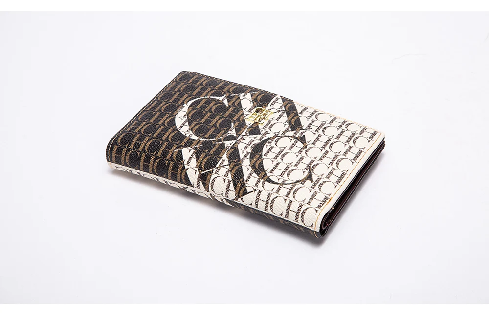 CHCH Women's Wallet 2025 Spring New Cartoon Printed Women's Credit Card Bag ID Bag