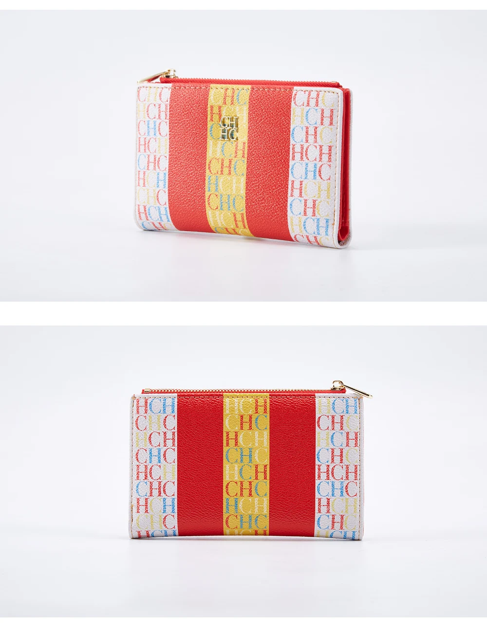 CHCH Women's Wallet 2025 Spring New Cartoon Printed Women's Credit Card Bag ID Bag