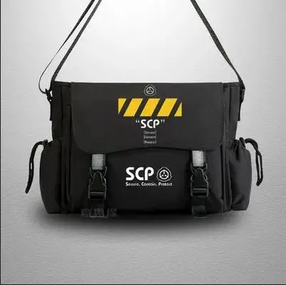 New GAME SCP Bag Cosplay Special Containment Procedures schale School Bags Rucksack for Teen Girls Boys Casual Travel Bag