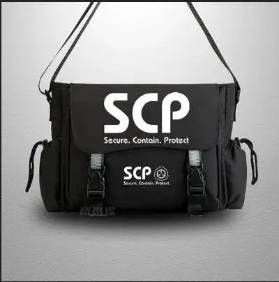 New GAME SCP Bag Cosplay Special Containment Procedures schale School Bags Rucksack for Teen Girls Boys Casual Travel Bag