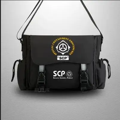New GAME SCP Bag Cosplay Special Containment Procedures schale School Bags Rucksack for Teen Girls Boys Casual Travel Bag