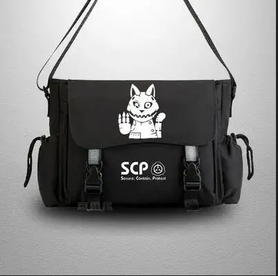 New GAME SCP Bag Cosplay Special Containment Procedures schale School Bags Rucksack for Teen Girls Boys Casual Travel Bag