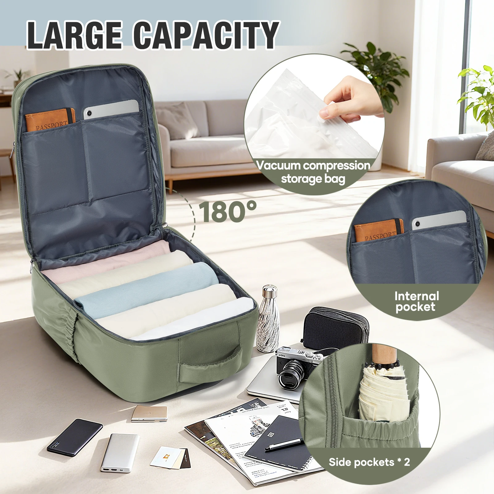 Cabin Airplane Travel Backpack 40x30x20, Hand Luggage Cabin Backpack Wizzair 40x30x20 Carry-Ons Men Women 15.6 inch Laptop Bags