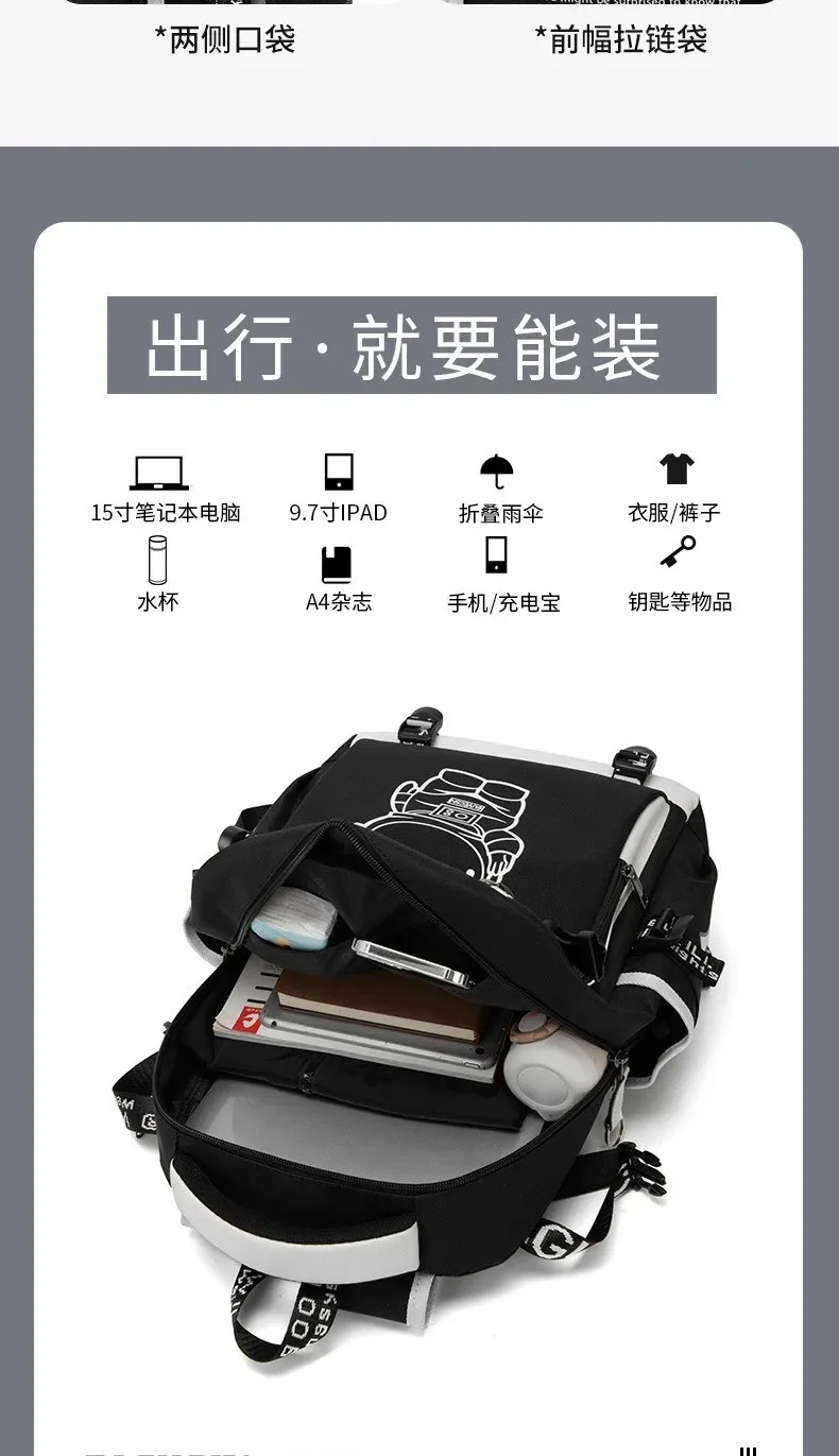 Waterproof Luminous Kids Backpack Children School Bags For Boys Orthopedic School Backpack Primary Schoolbag Book Bag Mochila