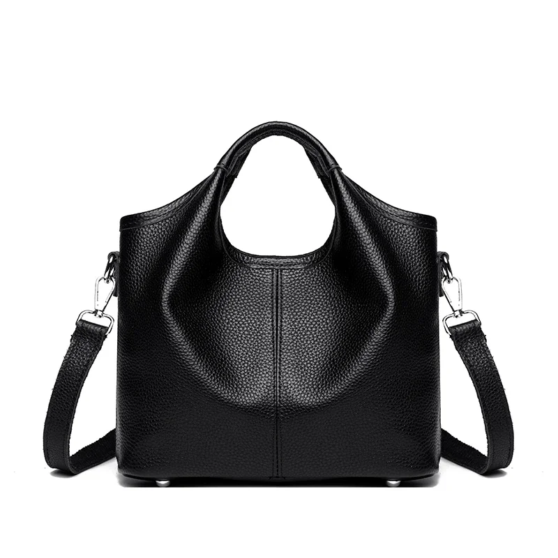 100% Cow Leather Luxury Handbag Brand Designer Genuine Leather Women Crossbody Shoulder Bag Fashion Leisure Ladies Trave Bags