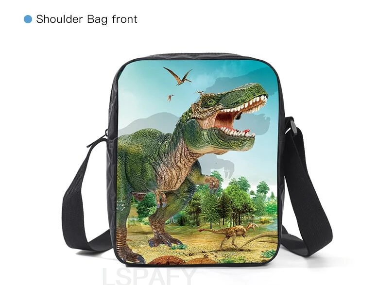 M-Mbappe 3Pcs Set Backpack Shoulder Bag Pencil Bags Bookbag Football Star Rucksack child Mochila Sports Schoolbag Kids Gift