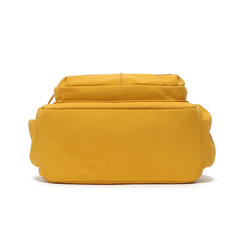 Casual Women Small Backpack Nylon Multi Pockets Backpack Portable Handheld Mini Backpack Outdoor Shopping Travel Daily Bag