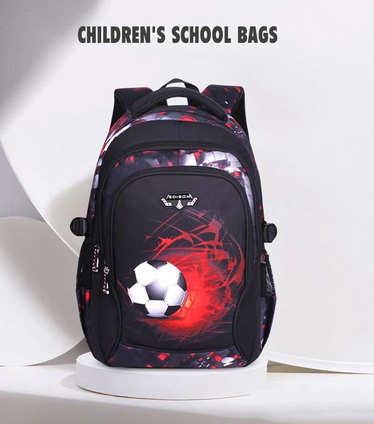 Printing Football Schoolbag Child Anime Backpack Travel Bag Soccers School Bags for Boys Teenage Mochila Escolar Infantil Menino
