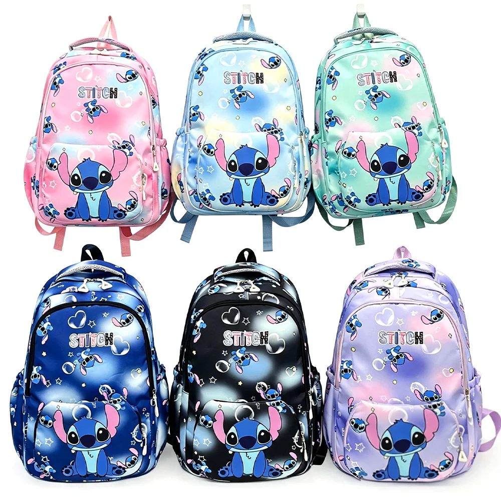 Cartoon Large Capacity Schoolbag Double Shoulder Backpack Outdoor Leisure Charm Collectible Gift for Students
