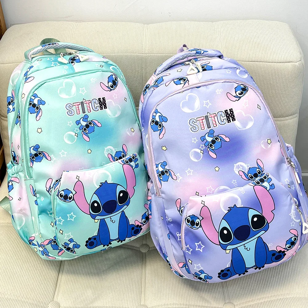 Cartoon Large Capacity Schoolbag Double Shoulder Backpack Outdoor Leisure Charm Collectible Gift for Students