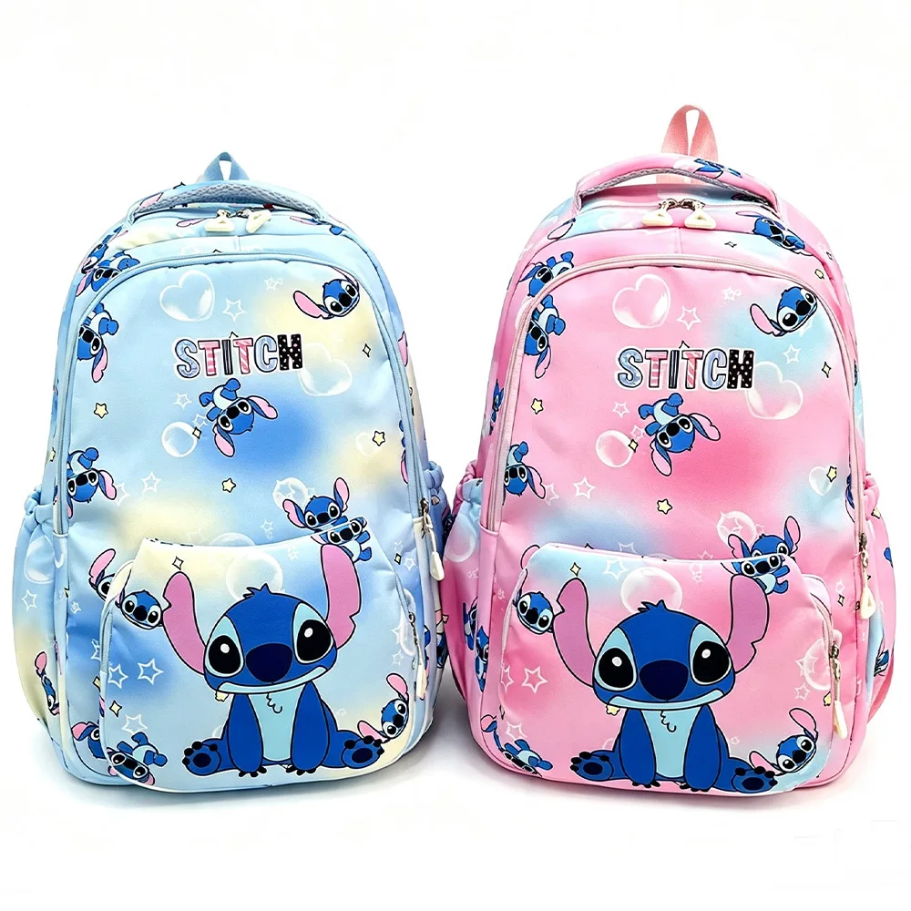Cartoon Large Capacity Schoolbag Double Shoulder Backpack Outdoor Leisure Charm Collectible Gift for Students