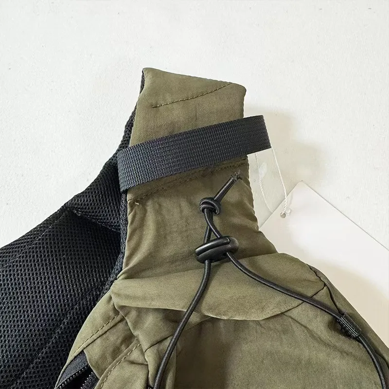 Fashionable Large-Capacity Outdoor Casual Chest Bag for Men and Women, Lightweight and Durable, ...