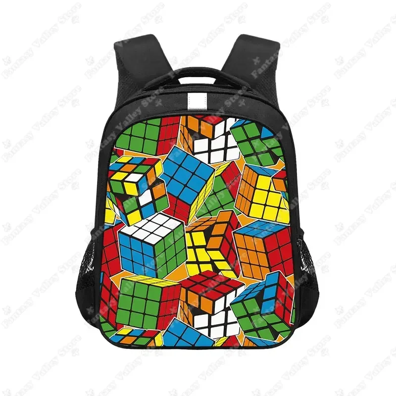 Magic Cube Print Backpack Magic Square Cuber Daypack Children School Bags for Teenager Rucksack Laptop Backpack Book Bag Gift