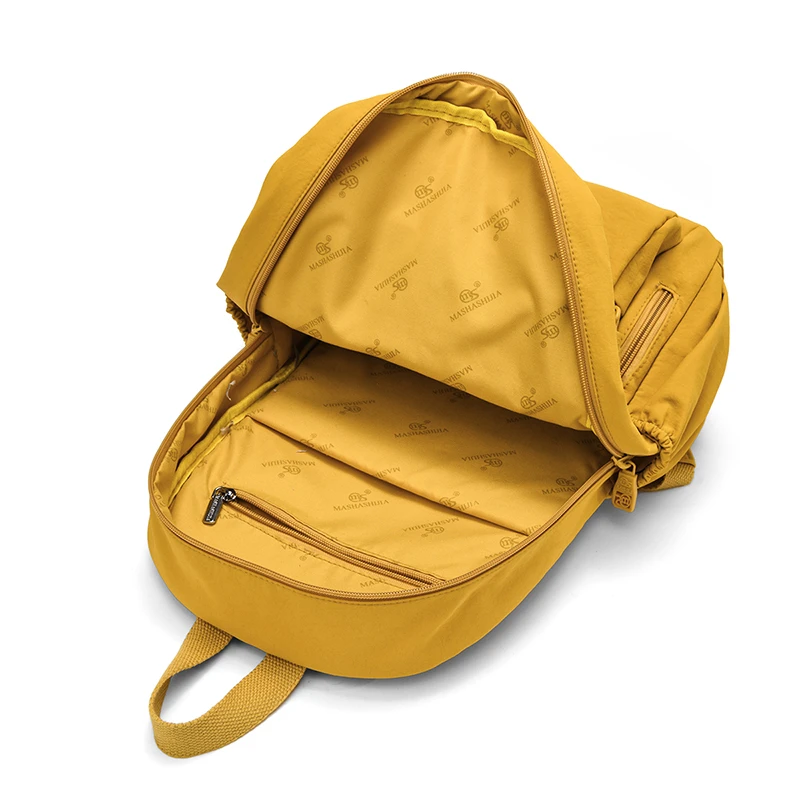 Fashion Backpack for Women, Lightweight Nylon Backpack Purse, Ladies Backpack with Multi Pockets, for Daily Commute Weekend