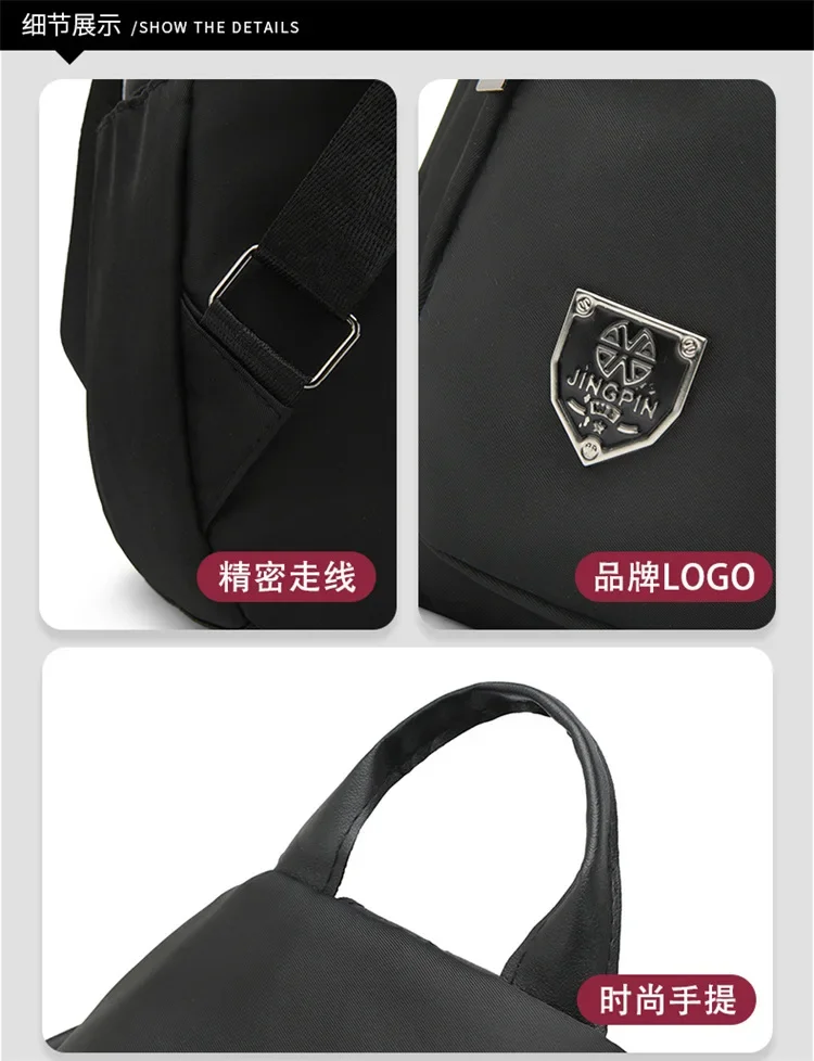 Women Casual Backpack Large Capacity Black Daypack New Trendy Shoulder Bag for Girls and Ladies