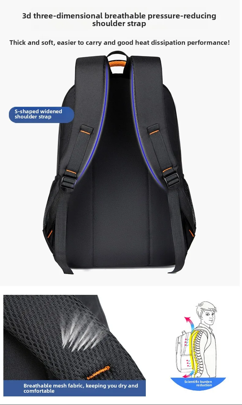 Anti Theft Waterproof Laptop Backpack Large Capacity Mens Business Travel Bag School College Backpack for Women Teens