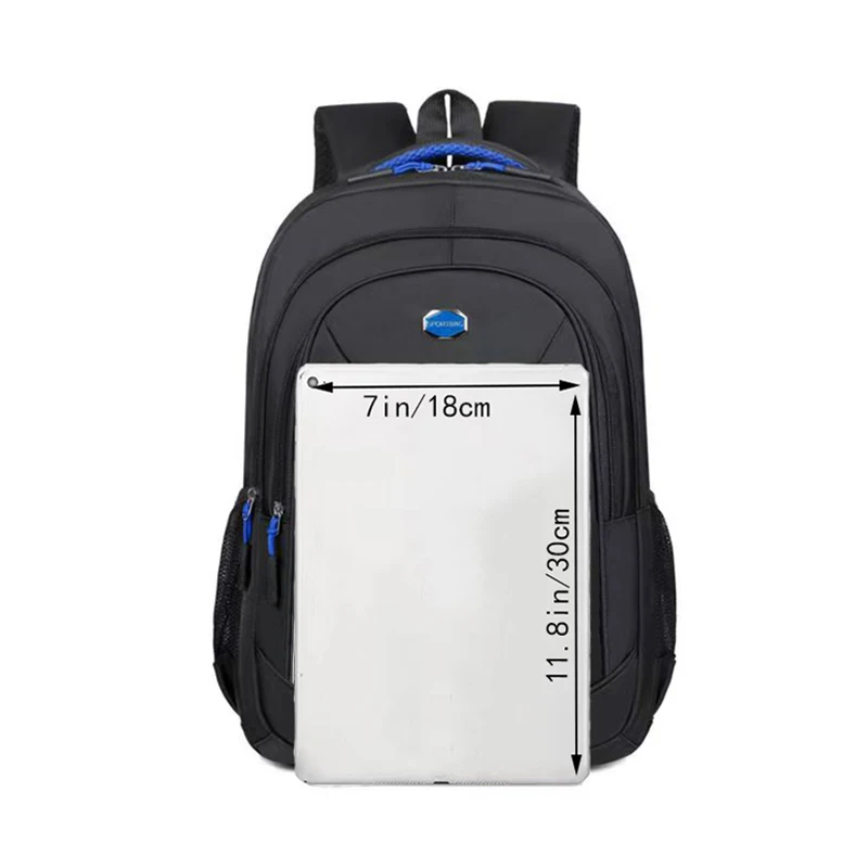 Men's and Women's Double-Shoulder Backpack - Solid Color - Business Travel, Business Trip, Commuting, Casual Use