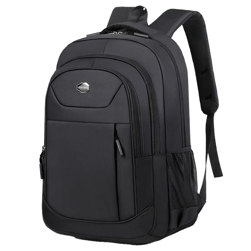 Men's and Women's Double-Shoulder Backpack - Solid Color - Business Travel, Business Trip, Commuting, Casual Use