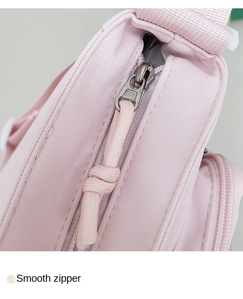 Preppy Style Candy Colour Cute Shoulder Bag Anime Expo Transparent Badge Display Messenger Bag Women Doll Itabag Crossbody Bag