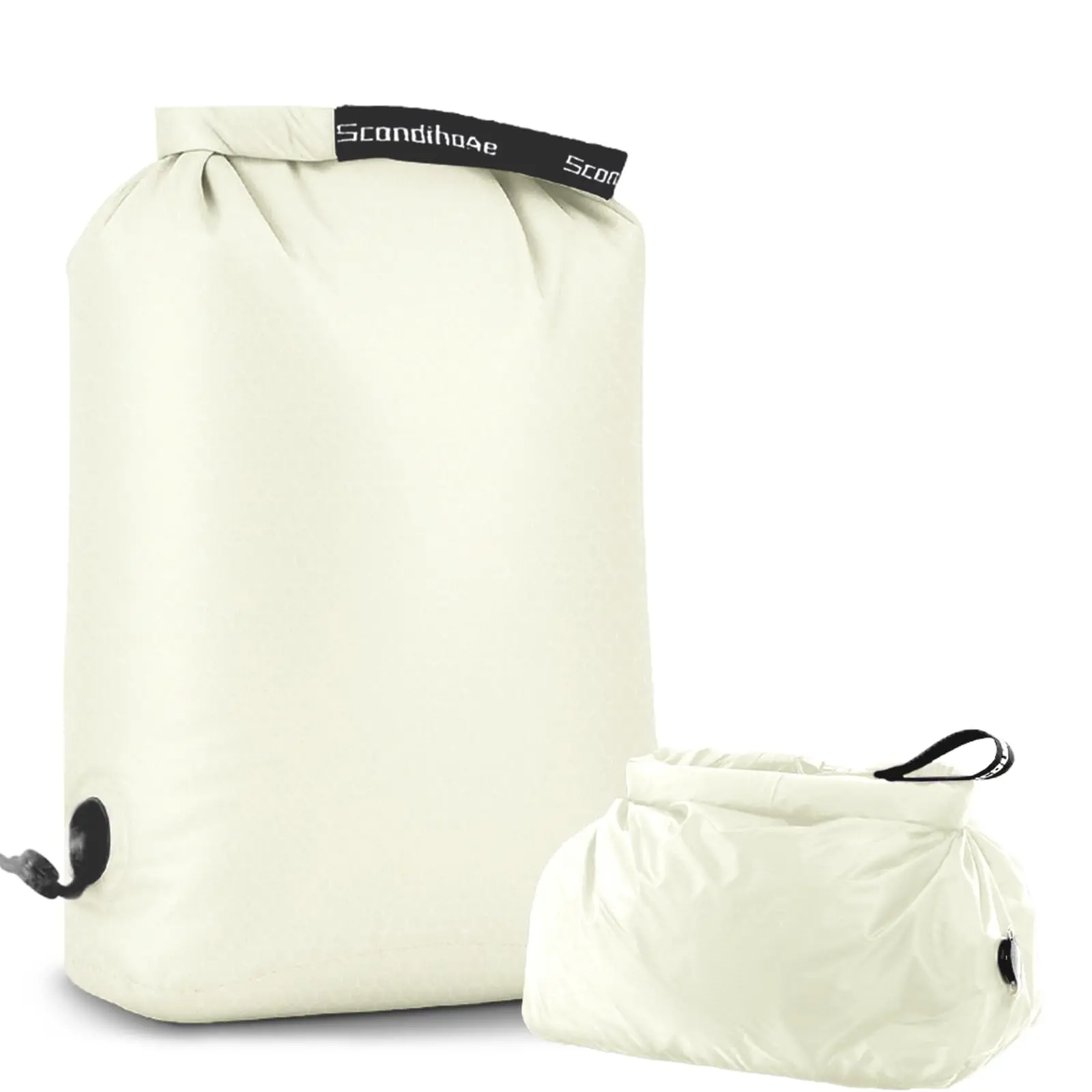 Travel Storage Bag Compression Sack Waterproof No Pump Vacuum Bag Clothes Organizer Space Saving Pouch for Backpacking Gym