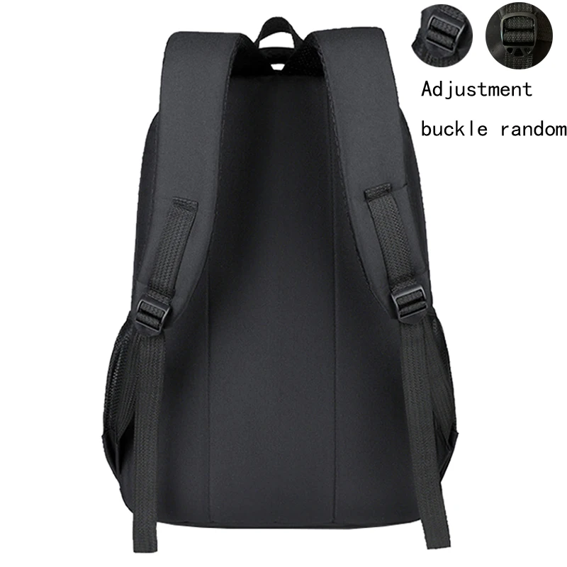Breathable Padded Men Laptop Rucksack Large Capacity Oxford Backpack Multi‑compartment For School Business Travel Use