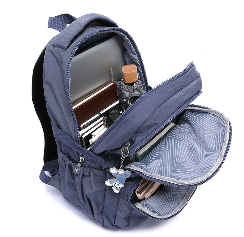 Tegaote Light Travel Men Backpack Outdoor Bagpack High School Student Bookbag Women Schoolbag High Quality Nylon Waterproof Sac