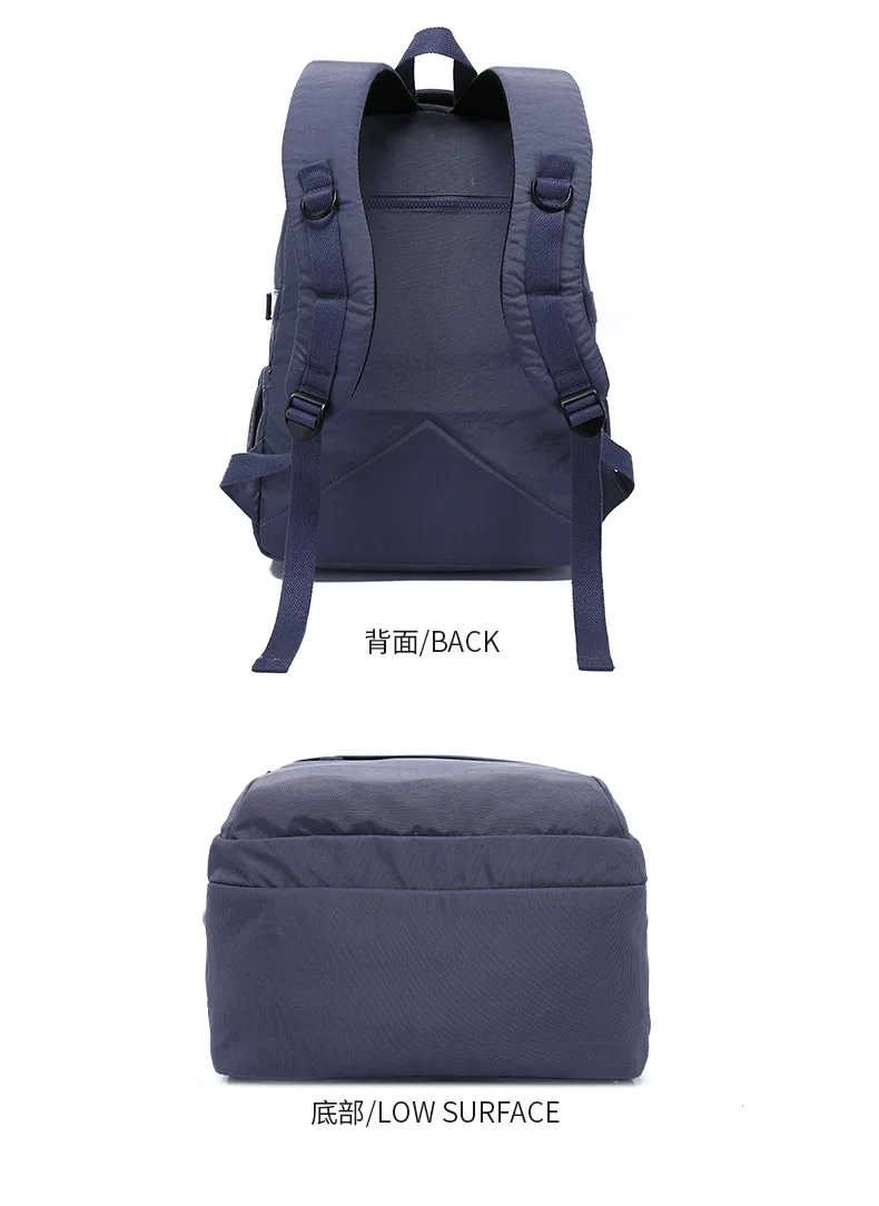 Tegaote Light Travel Men Backpack Outdoor Bagpack High School Student Bookbag Women Schoolbag High Quality Nylon Waterproof Sac