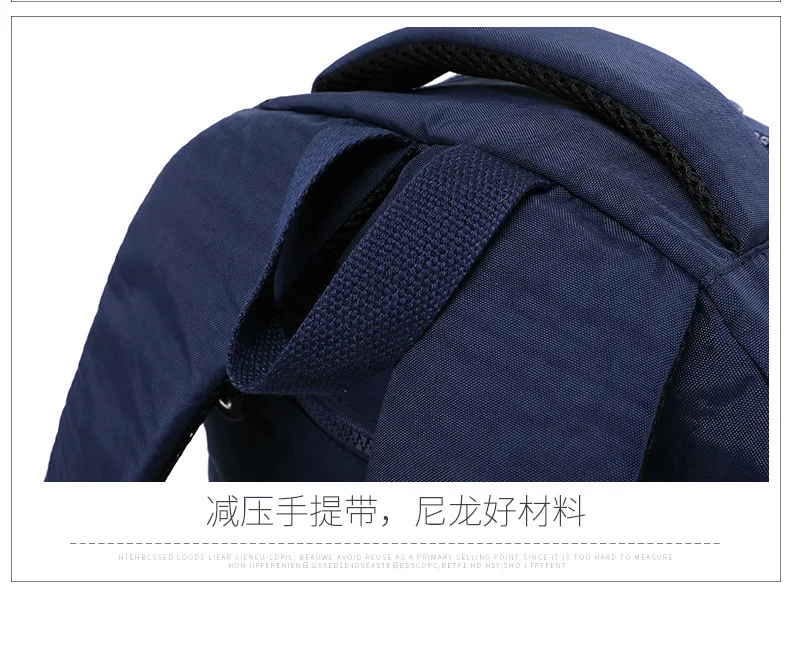 Tegaote Light Travel Men Backpack Outdoor Bagpack High School Student Bookbag Women Schoolbag High Quality Nylon Waterproof Sac