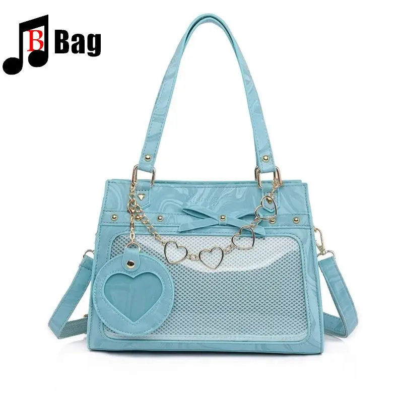Japanese Lolita Cosplay JK Anime Uniform bag Women Gorgeous One Shoulder Bag Handheld crossbody bag Subculture Ita Bags