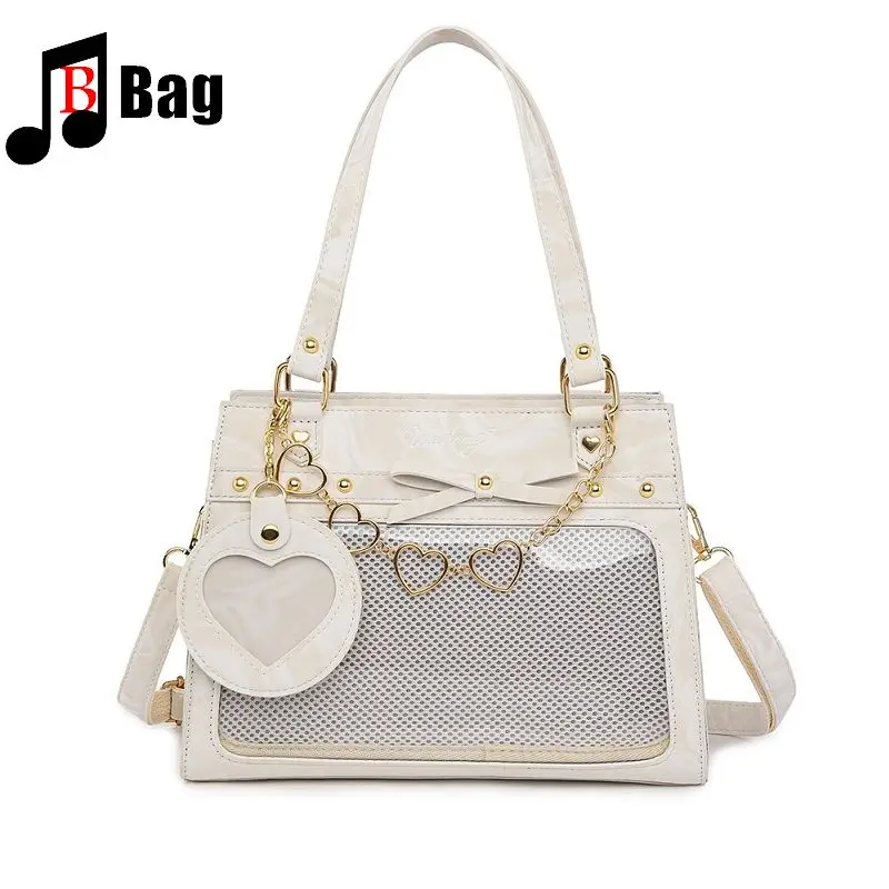 Japanese Lolita Cosplay JK Anime Uniform bag Women Gorgeous One Shoulder Bag Handheld crossbody bag Subculture Ita Bags