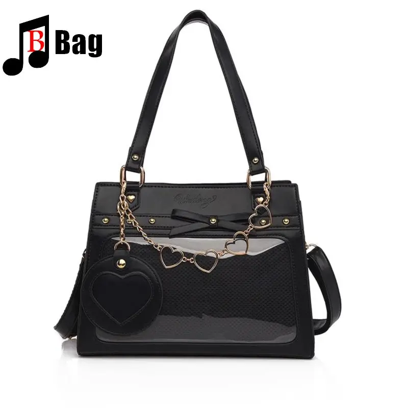 Japanese Lolita Cosplay JK Anime Uniform bag Women Gorgeous One Shoulder Bag Handheld crossbody bag Subculture Ita Bags