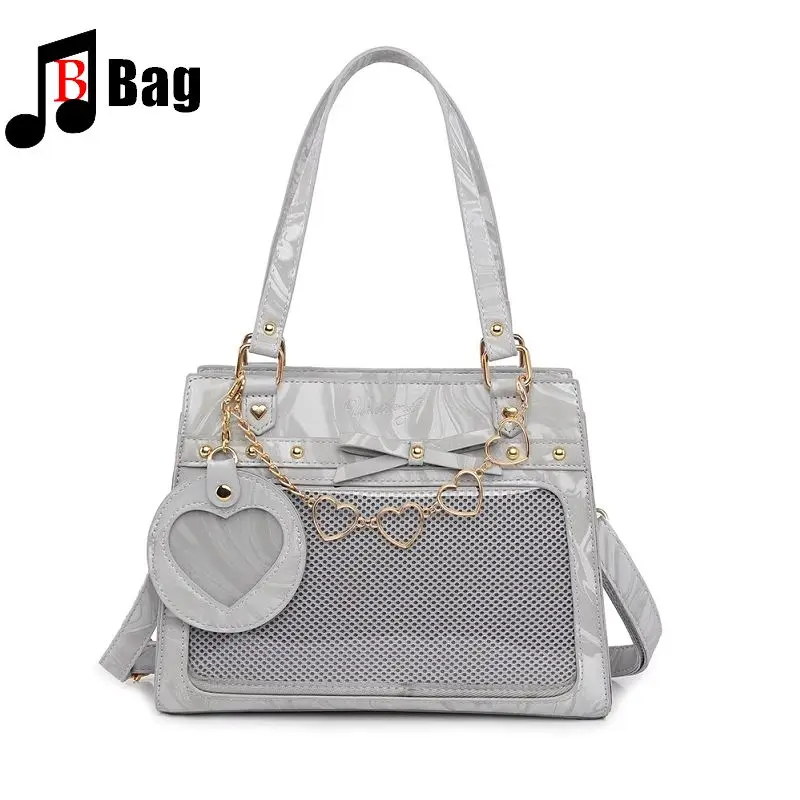 Japanese Lolita Cosplay JK Anime Uniform bag Women Gorgeous One Shoulder Bag Handheld crossbody bag Subculture Ita Bags