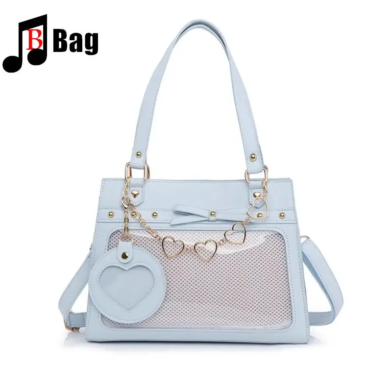 Japanese Lolita Cosplay JK Anime Uniform bag Women Gorgeous One Shoulder Bag Handheld crossbody bag Subculture Ita Bags
