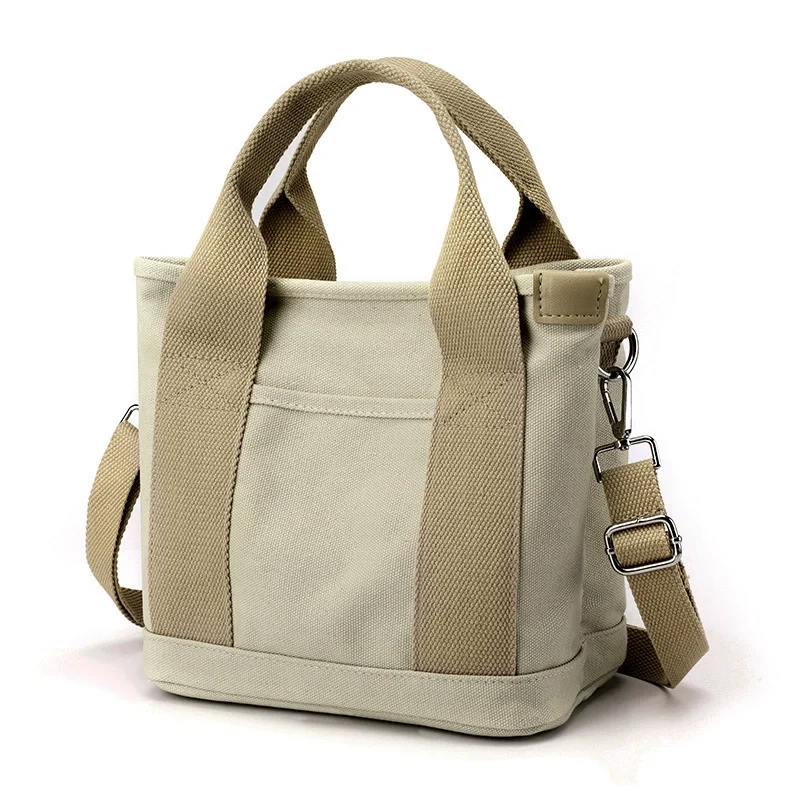 Women’s Casual Canvas Crossbody Bag with Adjustable Strap Daily Quality Travel Tote Multiple Compartments for Work & School